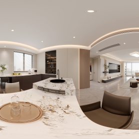 现代五个全景五张静态