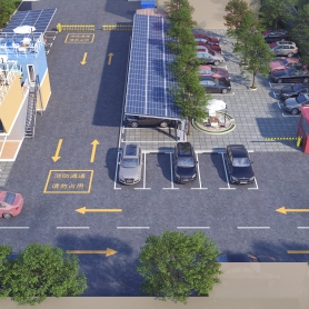 098395王U00015984停车场鸟瞰