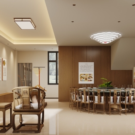 一楼新中式二楼现代4个全景送静态