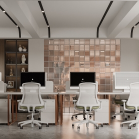 办公室四个全景