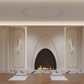 瑜伽教室单张4张