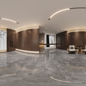 酒庄公区一个全景+1特写