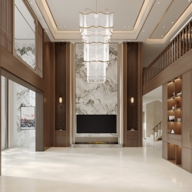 桂岭新中式复式改图