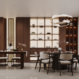 家装新中式3个全景