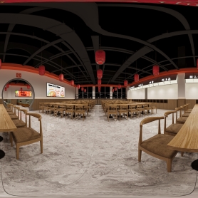 餐饮食堂全景5张