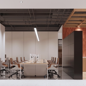 前台+洽谈区+办公室全景3个，送3张单张