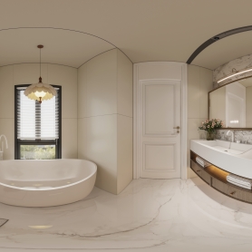 东滩云墅主卫次卫2个全景