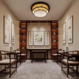 朱总雅居，复式楼客餐厅1全送2单