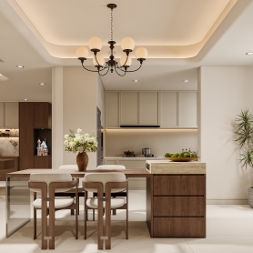 中古风客餐厅布局改动