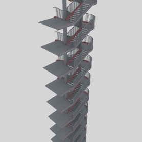 楼梯建模