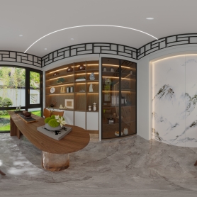 茶室一个全景一张静态