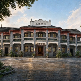 古建筑P图1张后期