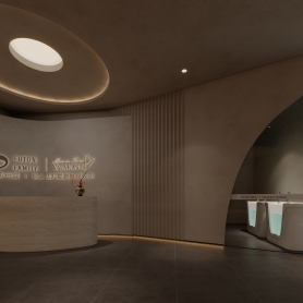 Futon Family x Valmont SPA，改大厅背景造型