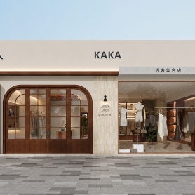 女装店室内2全景+门头单张+赠送单张