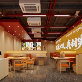 餐馆全景1+特写 门头1