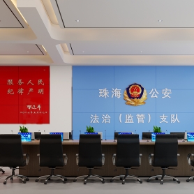 会议室一个全景 送特写