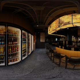 烧鸟店 全景4个 送4张单张