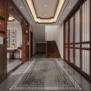 一楼过道