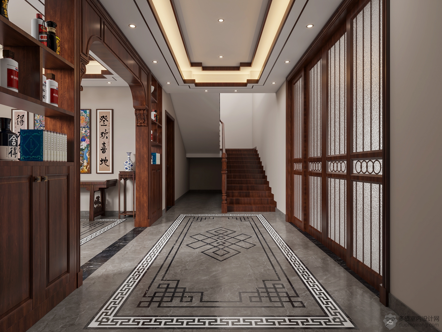 一楼过道