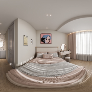 次卧360
