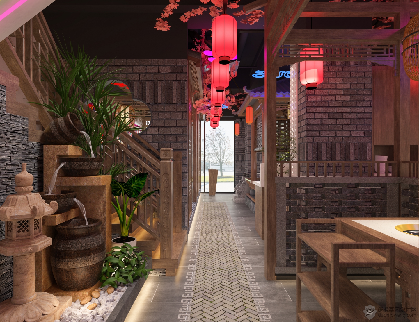 中式火锅店