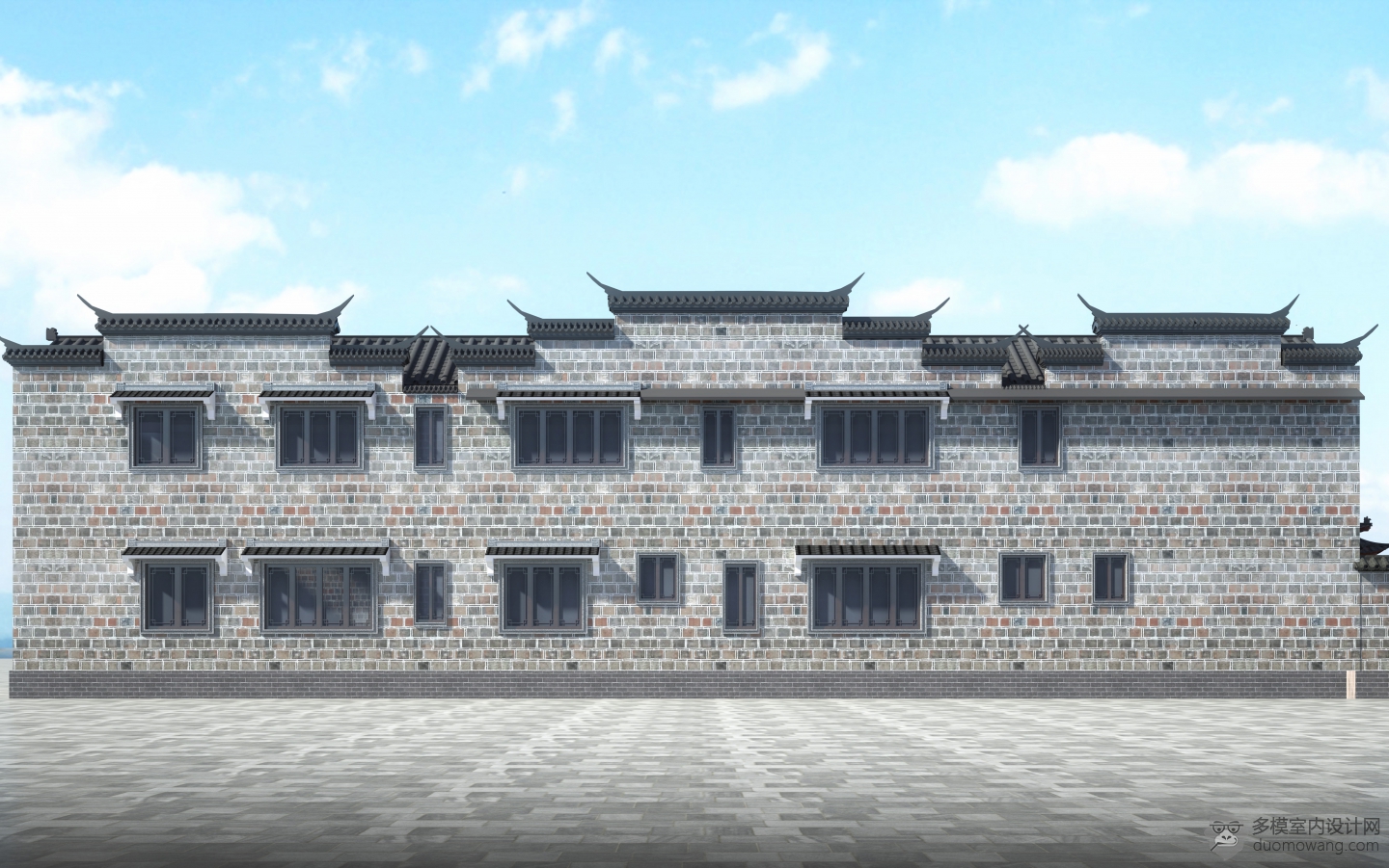 南立面