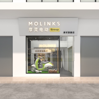 现代电动车专卖店