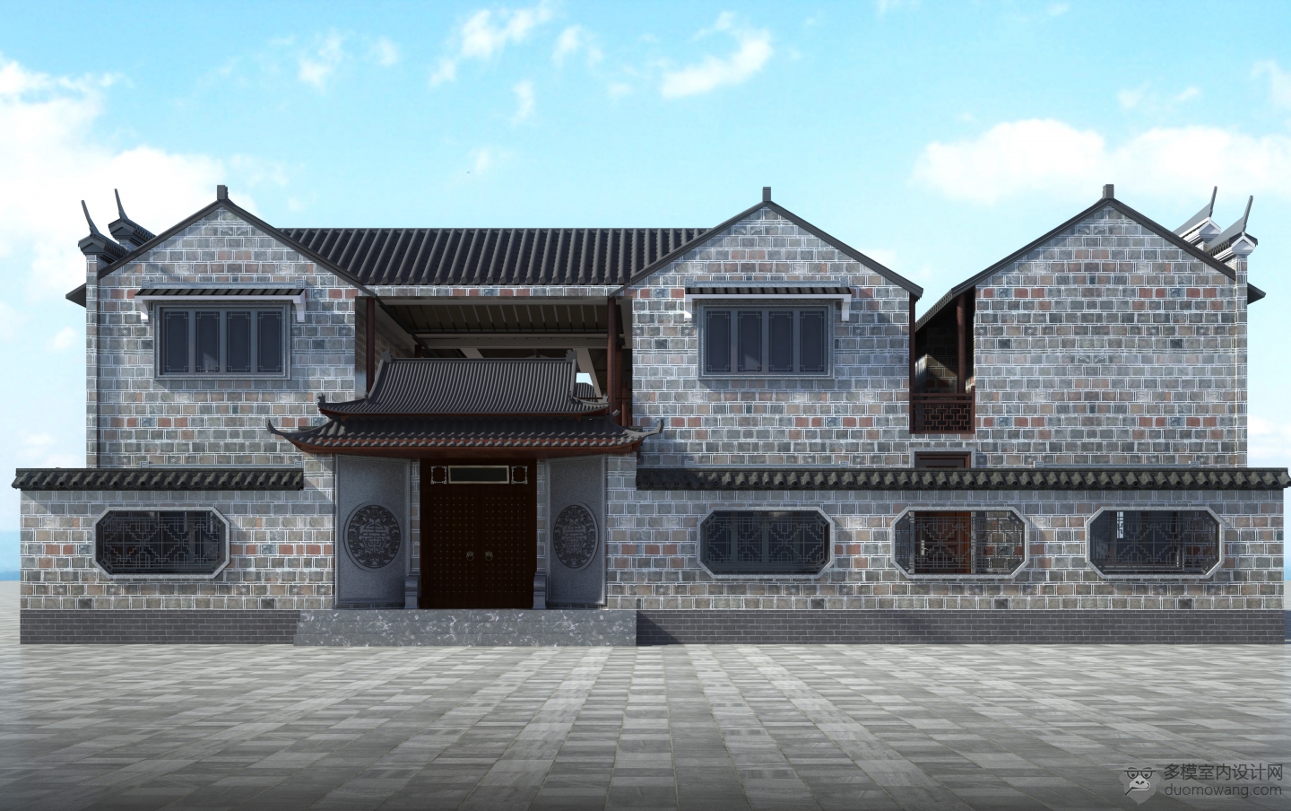东立面