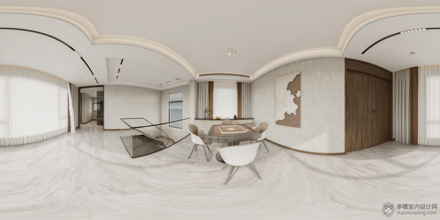 三楼麻将全景