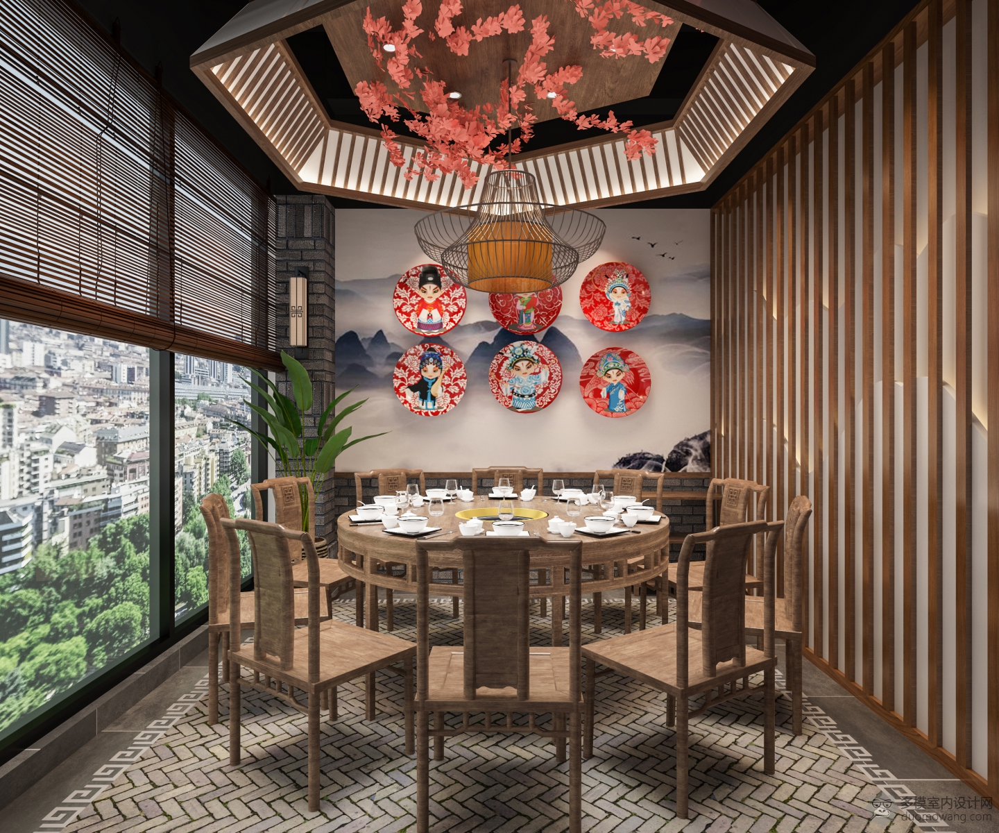 中式火锅店