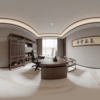 现代二楼办公室360