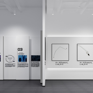 现代办公室展厅