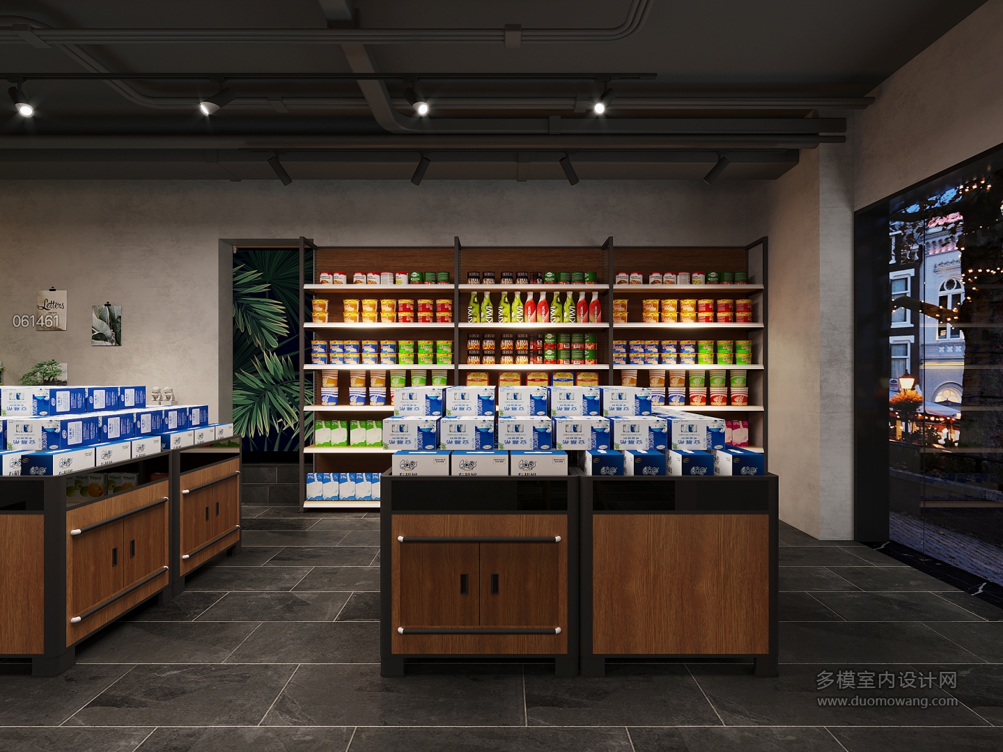 现代露营风餐厅4