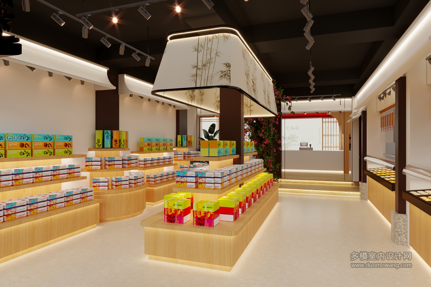 现代鲜花饼店