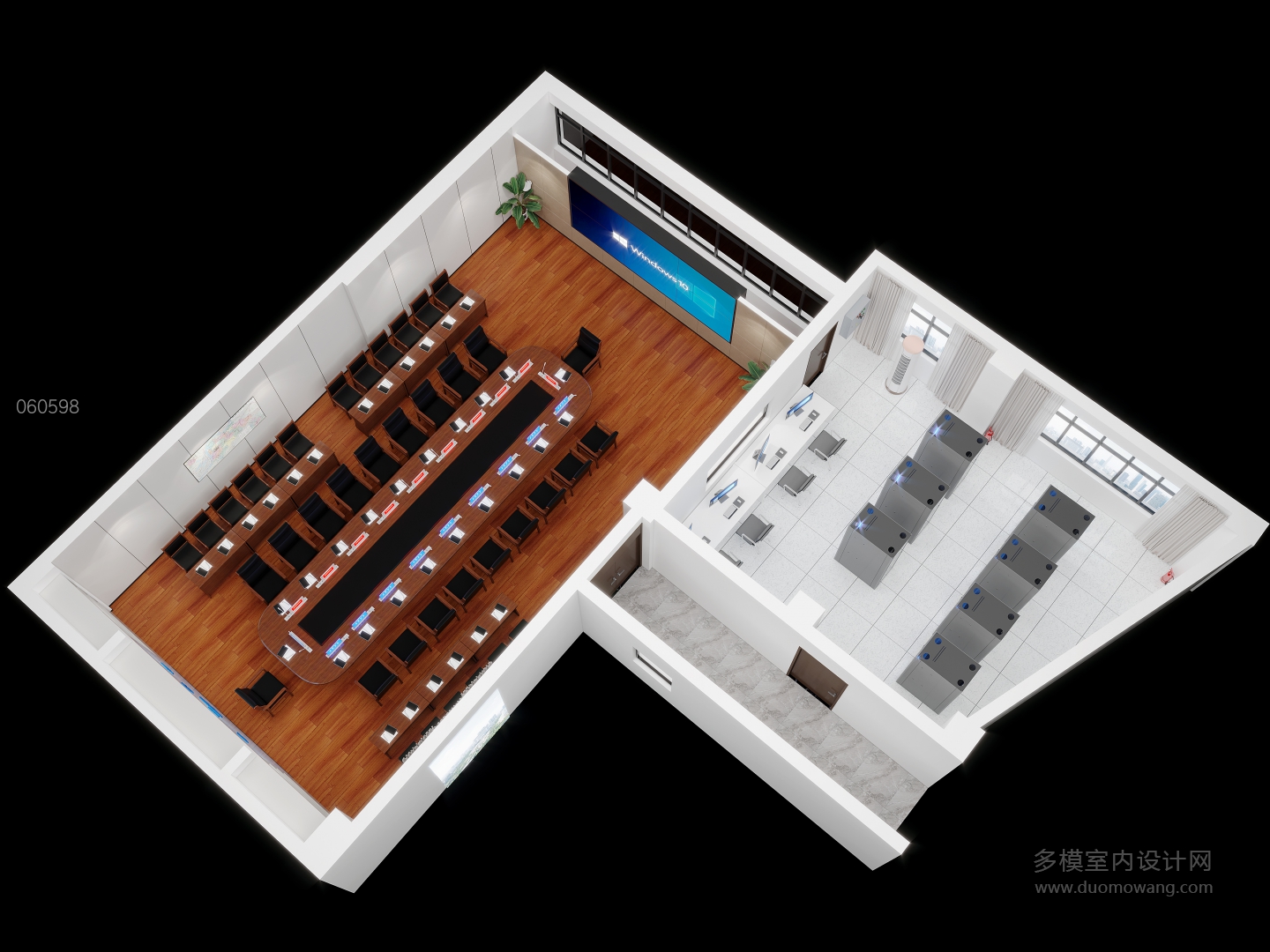 现代鸟瞰