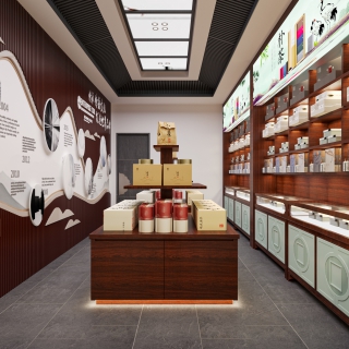 新中式展厅静态