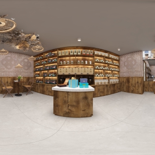 中式奶茶店