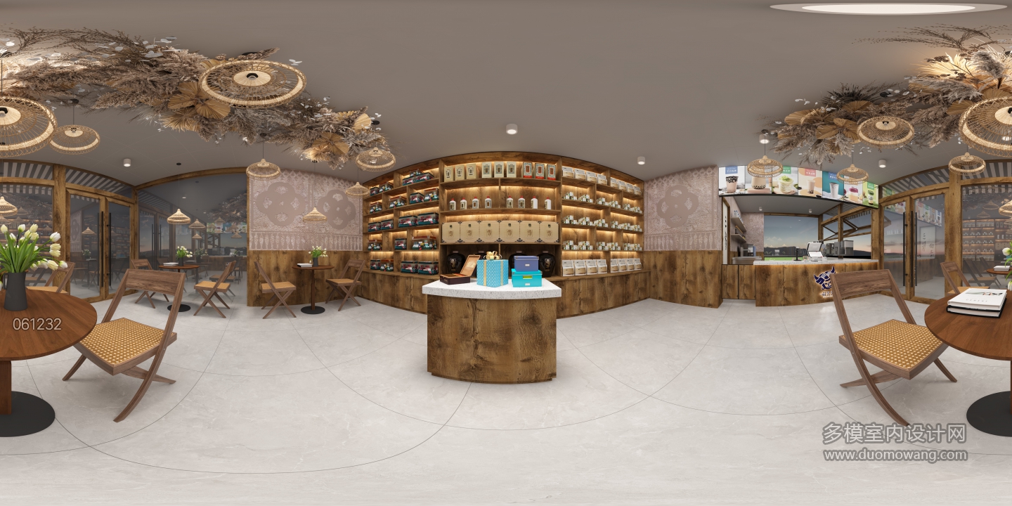 中式奶茶店