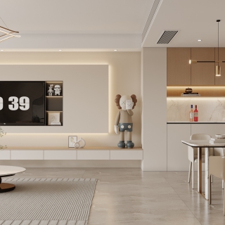 现代客餐厅特写B