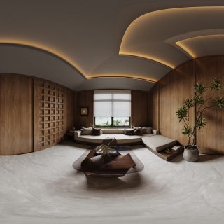 诧寂影音室全景大图