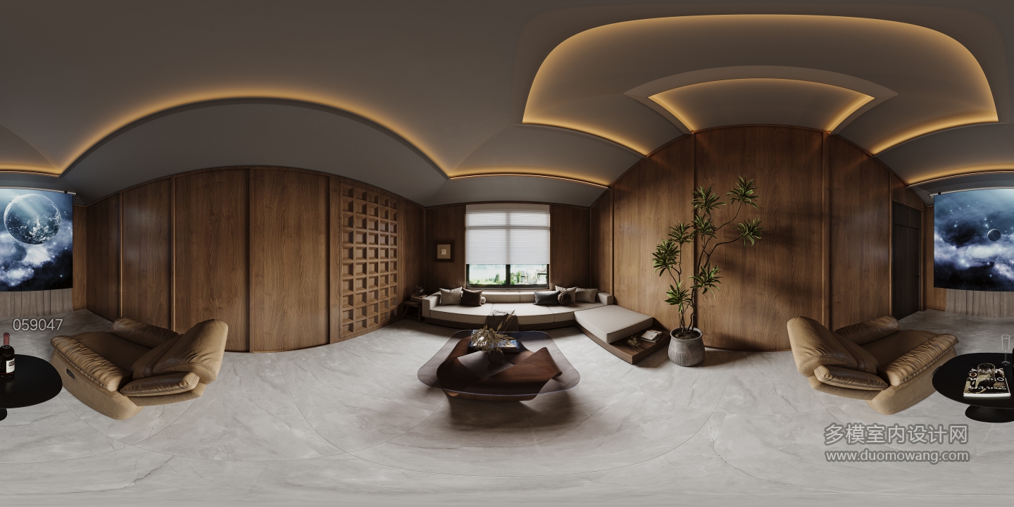 诧寂影音室全景大图