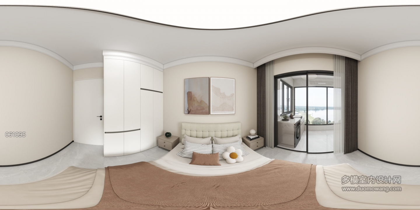 出租简约 次卧室