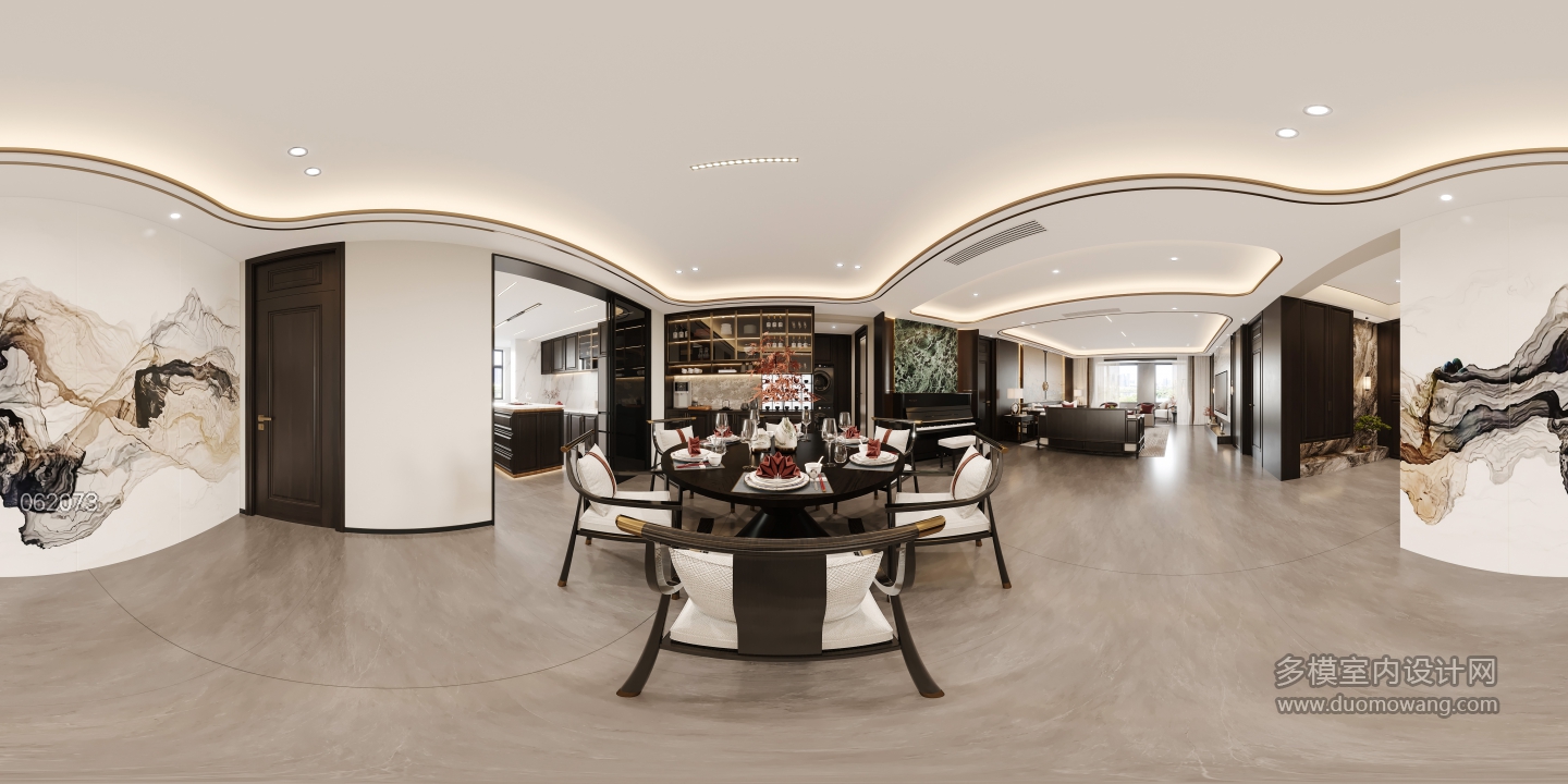 新中式餐厅360