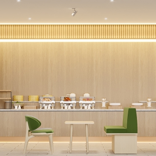 现代自助餐厅