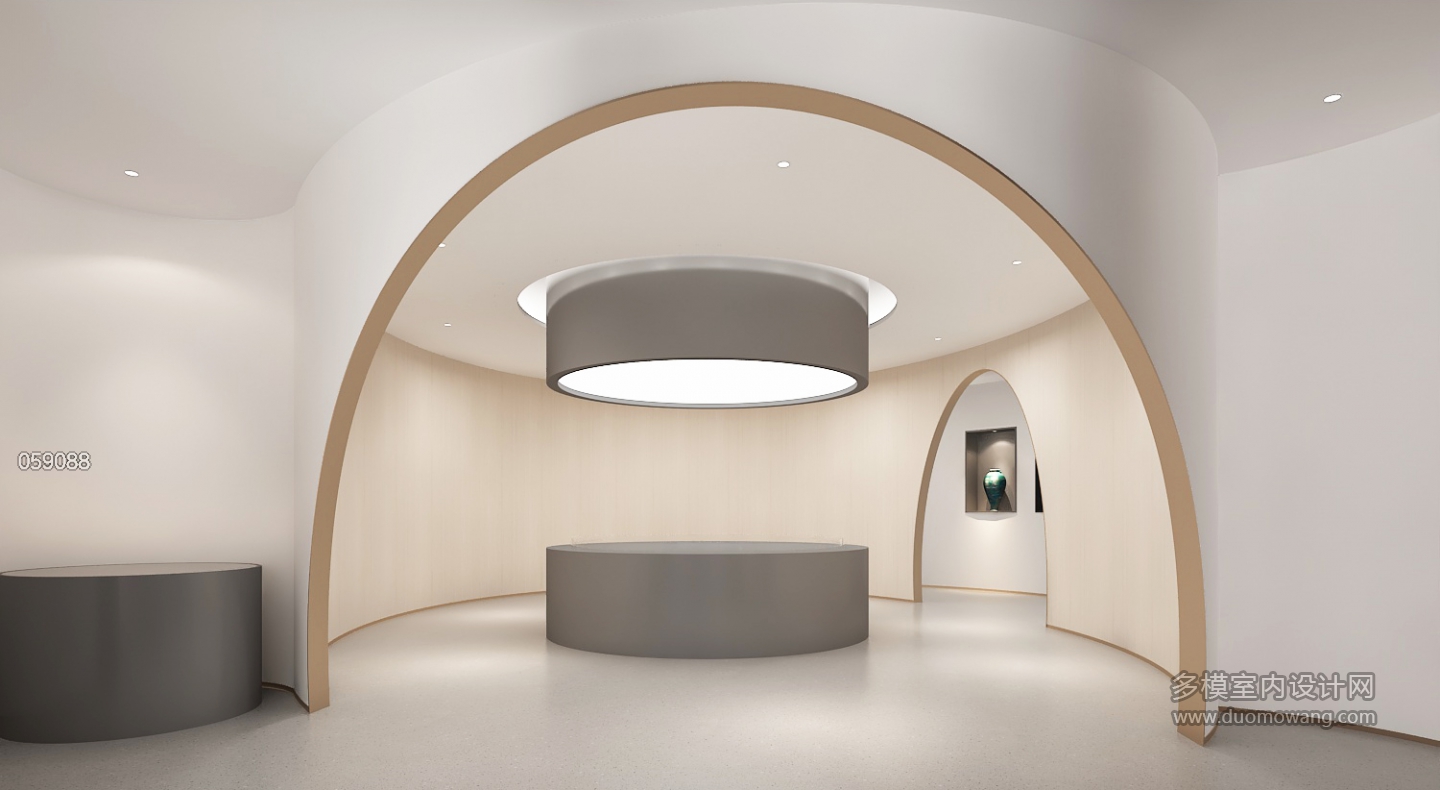 现代办公展示区