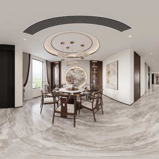 新中式餐厅360