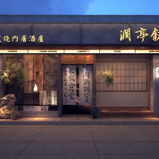 门头透视