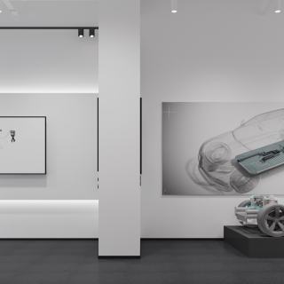 现代办公室展厅