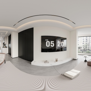 现代客厅360
