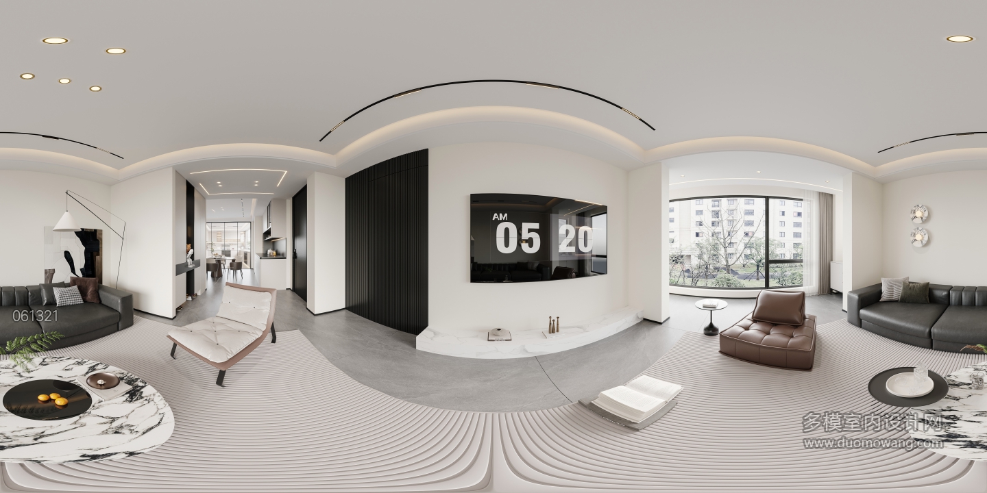 现代客厅360